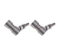 2 Pcs Guinto Sferico Connettore Cavo Cambio Acciaio Inox Accessorio Barca