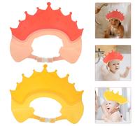 2 Pcs Hair Wash Protection Bath Shield Cuffia Per Shampoo Bambini