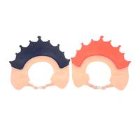 2 Pcs Hair Wash Protection Bath Shield Cuffia Per Shampoo Bambini
