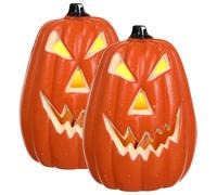 2 Pcs Halloween Zucca Decorazioni Luci Per Zucche Di Arredamento