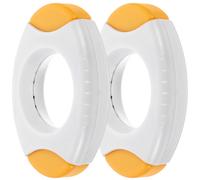 2 Pcs Hard Boiled Egg Peeler Cracker Taglierina Per Gusci D' Rompi-