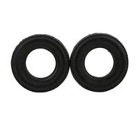 2 PCS Heavy - Duty Rubber Tires 85x21mm | Replacement for Tamiya 1/14 RC Truck Tractor | High Durability off - Road Tires