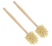 2 Pcs Household Cleaning Spazzola Water Scopino Per WC Portatile
