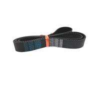 2 pcs HTD520-5M cinghie sincrone con denti ad arco circolare in gomma ad anello chiuso, larghezza 8-40mm cinghia di trasmissione di potenza sincrona, Larghezza 15mm