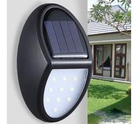 2 Pcs Illuminazione Del Patio Per Giardino Balcone Applique Esterno Solare Luce