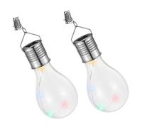 2 Pcs Illuminazione Esterna Luci Giardino Esterno Sospese Solari