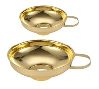 2 Pcs Imbuto Acciaio Inox Per Conserve Travaso Olio Versare L'olio