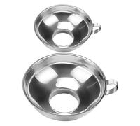 2 Pcs Imbuto Cucina Piccolo Conferimento Di Liquidi Che Trasferisce L'imbuto