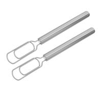 2 PCS Impastatrice Per Lievito Frusta Danese Madre Impasto in Acciaio Inox