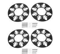 2 pcs in acciaio a carbone Chiudo di protezione del mozzo del mozzo di protezione del mozzo di protezione compatibile con parti motociclistiche S1 S2 in stile Super73(4 pcs)