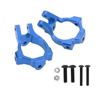 2 pcs in alluminio c hubs portante corrier set di parti di aggiornamento durevoli ad alte prestazioni per losi lasernut u4 tenacity 1/10 fuori strada veicoli stradali di (Blu)
