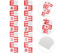 2 Pcs Indicatore Del Livello Dell'acqua Della Piscina Strumento Misurazione