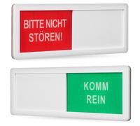 2 Pcs Indicatore Privacy Del Cursore Cartello Porta Camera Sulla Per Ufficio