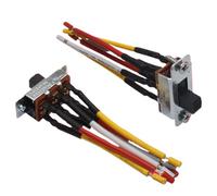 2 pcs Interruttore a ventola del soffitto 6A 125V 3A 250V 6 pin Monte a levetta Direzionale Interruttore della ventola di rotazione inversa Interruttore ventilatore a ventola del soffitto per gli e