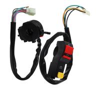 2 Pcs Interruttore Moto Pulsante Clacson Motociclistico Del Manubrio