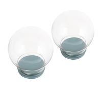 2 Pcs Kit Globo Di Neve Vuoto Globi Artigianali Accessori Per Sfere