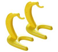 2 Pcs Kitchen Fruit Organizer Bamboo Banana Hanger Porta Banane Frutta