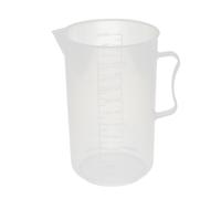 2 Pcs Kitchen Lab 2000mL Plastic Measuring Cup Jug Pour Spout Container