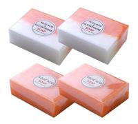 2 pcs kojic acido e glutatione sapone per la pelle sbiancante ricca schiuma da 140 g di sapone kojic naturale naturale biologico di acido kojic biojic sapone per gambe posteriori del viso corpo