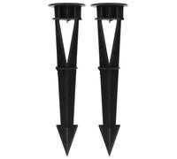 2 Pcs Lampada Luminosa Picchetto Plastica Di Ricambio Picchetti Per