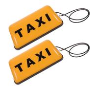 2 Pcs Lampada Taxi Per Veicolo Cartello Accessorio Automobilistico