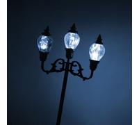 2 Pcs Lampioni Miniatura Luci Per Esterno Accessori Il Paesaggio Del Cortile