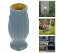 2 Pcs Lapidi Del Cimitero Per Tombe Decorazioni Cimiteriali Portafiori Da Tomba