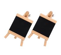 2 Pcs Lavagnetta Gesso Cartello Decorativo in Lavagna Bacheca Desktop