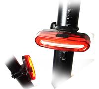 2 PCS LED Luce Posteriore Bici USB Ricaricabile, luce Fanale Posteriore per Bici