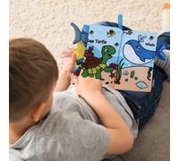 2 Pcs Libro Giocattolo Di Stoffa Infantile Neonato Per Neonati L'istruzione