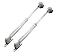 2 Pcs Lift Strut Stay Support Kit, Multicolor Pneumatic Gas Spring Hydraulic Rods 20N-150N(Silver,20N)