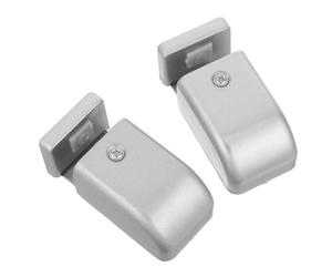 2 Pcs Localizzatore Di Porte in Guida Per Porta Scorrevole Della Doccia