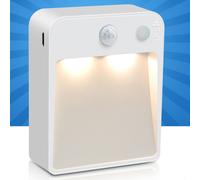 2 Pcs Luce A Led Ricaricabile Notturna Induzione Corporea Di Del