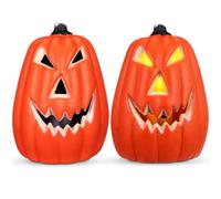 2 Pcs Luce Di Zucca Halloween Decorazioni Zucche Prop Arredamento