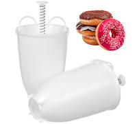 2 Pcs Macchina Manuale Per Ciambelle Ripieno Di Pasta Sfoglia Stampi X Fare