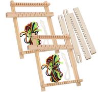 2 Pcs Macchina Per Fare La Maglia Tessitura Weaving Loom Kit Toys for Kids