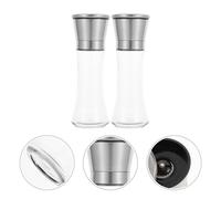 2 Pcs Macina Spezie Manuale Trita Pepe Bottiglia Di Shaker Per Condimento