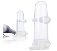 2 Pcs Mangiatoia Uccelli Distributore D'acqua Per Pappagalli in Plastica