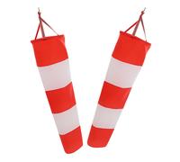 2 Pcs Manica Vento Per Esterno Bandiere Da Giardino Indicatori Direzione Del