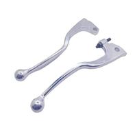 2 pcs manico cromata leve a leva del freno frizione si adatta a più modelli di motociclette universali