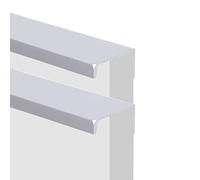 2 Pcs Maniglie Nascosto Tiretti Armadio invisibile Pomello Cassetto Manopole Da Cucina Pull tirettiera Mobili Manopola dell'armadio Della Porta per Camera Da Letto (lunghezza 250mm)
