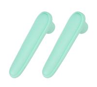 2 Pcs Maniglie Porta, Copri Maniglia in Silicone per Protezione, Verde