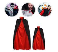2 Pcs Mantello Da Vampiro Vampira Oggetto Per La Festa Di Halloween Cape