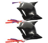 2 Pcs Mascherine Carnevale Maschera Maschere Di Volpe Artigianale