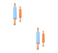 2 Pcs Mattarello Piccolo Stendipizza Rotolamento Per Cottura Rullo