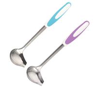2 Pcs Mestolo Piccolo Piccoli Cucchiai in Acciaio Inossidabile Zuppa