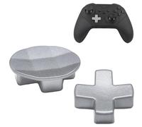 2 Pcs Metal D-pads for Xbox One Elite Series 2 ,Replacement Parts Directional Pad Kits for Xbox One Elite/Xbox One Elite Series 2/ Xbox Elite 2 Core Controller(Silver)