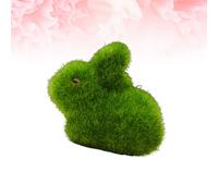 2 Pcs Mini Mestieri Soprammobile Casa Ornamenti Rabbit Sculpture Decor