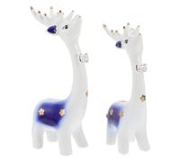 2 Pcs Mini Ornamento Animale Figurine Per La Decorazione Della Casa