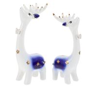 2 Pcs Mini Ornamento Animale Figurine Per La Decorazione Della Casa